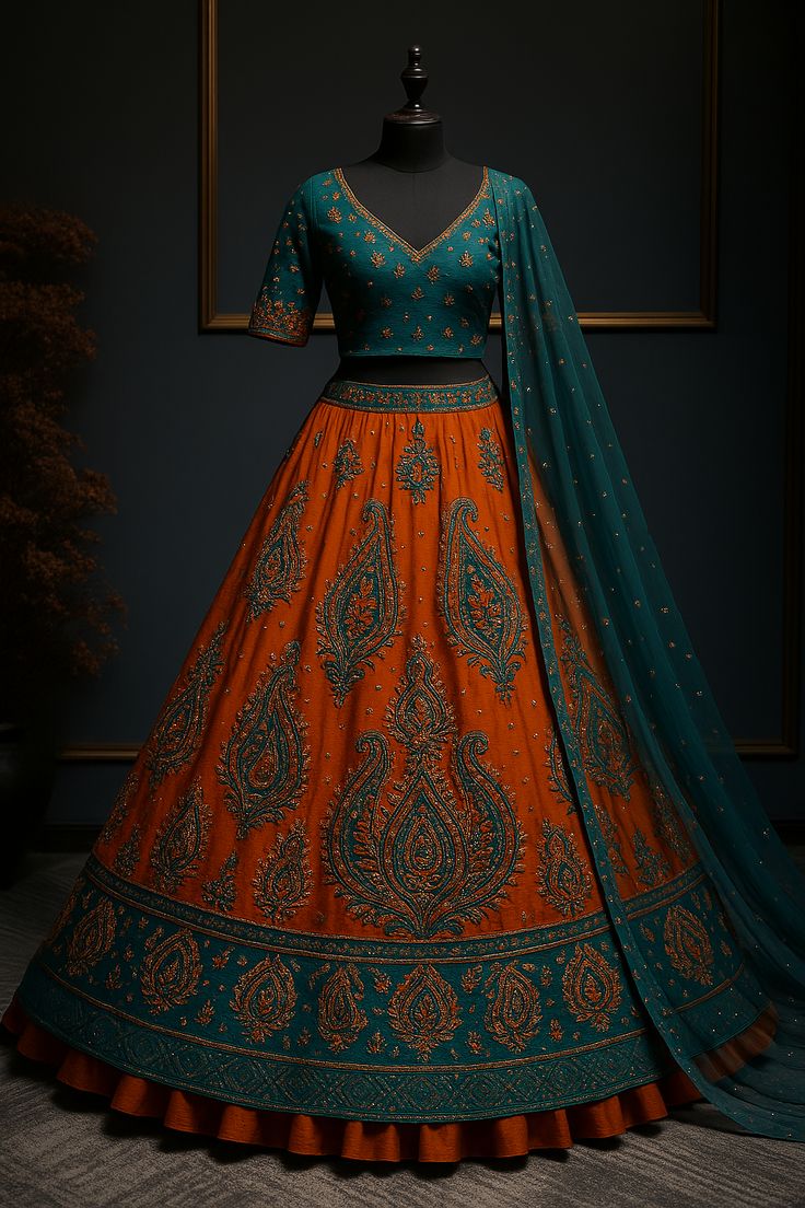 INDIAN CHOLI LEHNGA